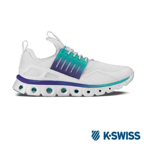 K-Swiss Tubes X Runner CMF運動休閒鞋-女-白/綠紫漸層