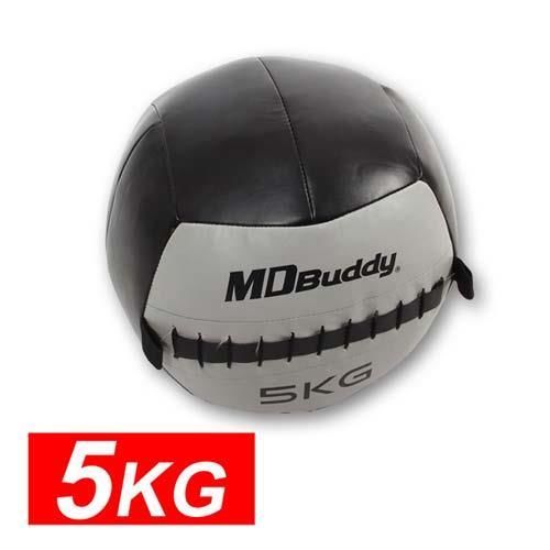 【MDBuddy】皮革重力球 5KG-藥球 健身球 韻律 訓練 隨機