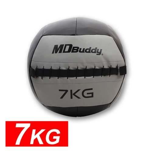 【MDBuddy】皮革重力球 7KG-藥球 健身球 韻律 訓練 隨機