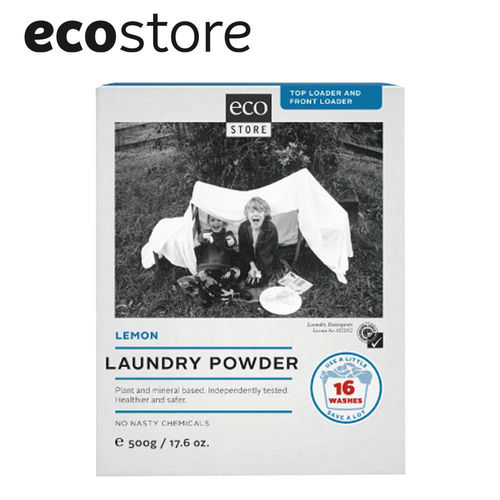 ecostore-超濃縮環保洗衣粉500g-經典檸檬