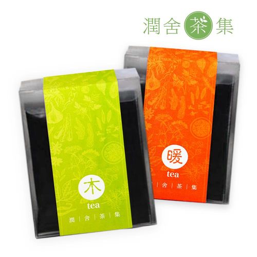 【潤舍茶集-舒壓暖身組合】養木茶+暖參茶