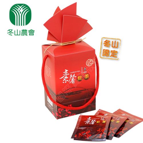 冬山農會 冬山素馨紅茶包 (3g / 20包 / 盒) x2組