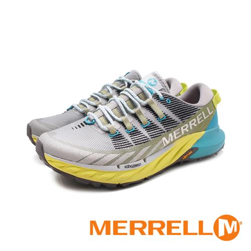 MERRELL(男)AGILITY PEAK 4戶外健身輕量型慢跑越野鞋 男鞋-灰綠