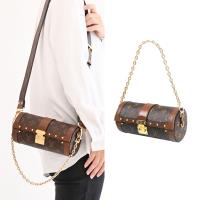 Louis Vuitton LV M57835 Papillon Trunk 經典Monogram帆布兩用圓桶包