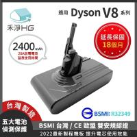 【禾淨家用HG】Dyson V8 DC8225 2400mAh 副廠吸塵器配件 鋰電池