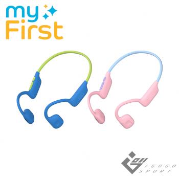 myFirst Airwaves myFirst Airwaves 藍芽耳機採用開放式設計,輕盈僅177g,適合日常使用。支援藍芽連線,內建麥克風方便通話,藍綠色與粉藍色選擇,通用作業系統,中國製造,一年保固,BSMI R3E376認證。無線控與輸入端子,專為一般耳機功能設計,提供舒適開放式配戴體驗。