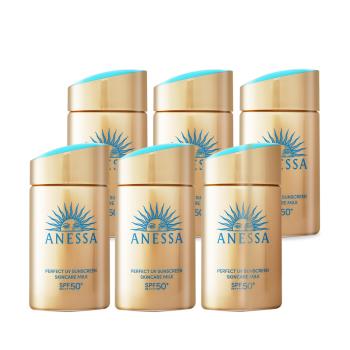 SHISEIDO 資生堂 安耐曬金鑽高效防曬露NA 5X版SPF50+ PA++++(60mlX6)囤貨組