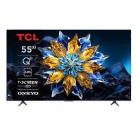 TCL 55型 55C655 PRO 4K QLED PRO Google TV 量子智能連網液晶顯示器-含桌上安裝 樓層費跨區費另計