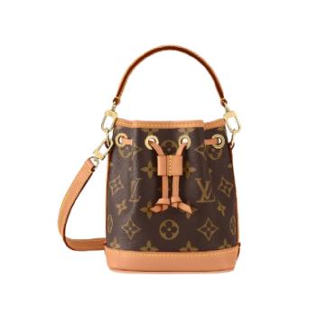 【LOUIS VUITTON】LV 路易威登 Nano Noé 水桶包 - M81266