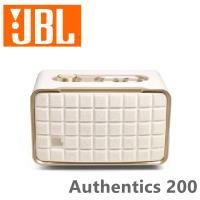 JBL AUTHENTICS 200 家用語音串流藍牙音響 白金限量新版 公司貨保固一年