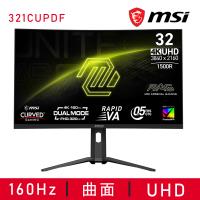 【MSI 微星】MAG 321CUPDF 曲面電競螢幕