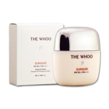 【WHOO 后】拱辰享沁舒水感防曬露 50ML(效期至2027年02月)
