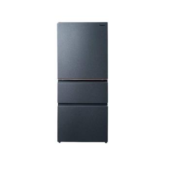 Panasonic國際牌 NR-C615XV-B 610L 三門絲絨鋼板變頻電冰箱 夜幕黑