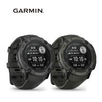 【GARMIN】INSTINCT 2X Solar 本我系列 太陽能GPS智慧腕錶-石墨黑/松石綠