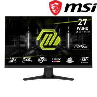 【MSI 微星】MAG 274QF X24 電競螢幕 Rapid IPS/2K/0.5ms/240Hz/G-SYNC/無喇叭/三年保固