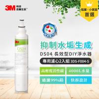 3M DS04 長效型DIY淨水器替換濾心兩入3DS-F004-5(適用S003/DS02/DS03/AP2-C405系列濾心)