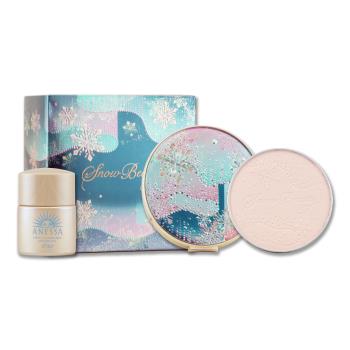 【SHISEIDO 資生堂】雪花香氛魔法盒 25g-2024版 +安耐曬金鑽高效防曬露NA 5X 12ML