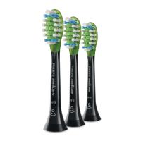 【PHILIPS 飛利浦】Sonicare 智臻亮白刷頭3入-黑 HX9063/96