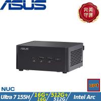 (規格升級)ASUS華碩NUC 14 Pro 迷你桌機 Ultra 7 155H/32G/1TB SSD/W11/RNUC14RVHU7068A9I