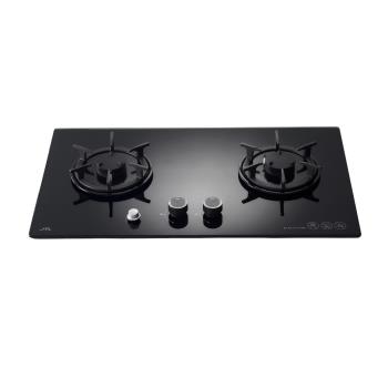 (全省安裝)喜特麗二口晶焱定時玻璃檯面爐瓦斯爐天然氣JT-GC277ASH-NG1