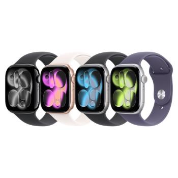 Apple Watch Series 11 GPS 46mm 鋁金屬錶殼/運動錶環