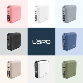 Lapo WT-03CM LaPO WT-03CM 多功能無線充行動電源,搭載6500mAh鋰聚合物電池,提供穩定DC 5V/3A輸入輸出,支援無線充電功能。尺寸僅85x87x33mm,重量262g,便攜輕巧。顏色選擇豐富,包括夜幕黑、曙光白、迷霧灰等多款。充電時間約3小時以上,電池壽命依使用習慣而定。透過BSMI認證(許可字號R33G35),保固1年,中國製造。適合日常外出充電,電芯容量範圍5200mAh-10000mAh,配件包含主機。注意顏色可能因拍攝有色差,以實物為準。