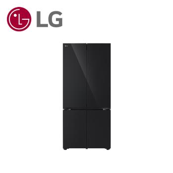 LG 樂金 619公升 智慧變頻四門冰箱 GV-NB61BG 曜石黑鏡面