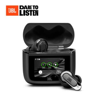 JBL Tour Pro 3 觸控螢幕真無線降噪藍牙耳機(黑色/拿鐵色)