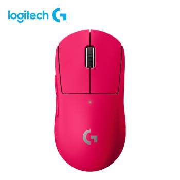 【Logitech G】PRO X SUPERLIGHT 2 SE 無線輕量化電競滑鼠|桃紅