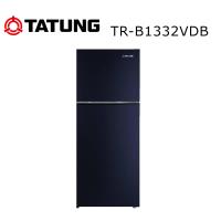 【TATUNG 大同】330公升雙門變頻墨青色冰箱TR-B1332VDB 含拆箱定位+舊機回收