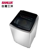 【SANLUX 台灣三洋】18公斤變頻淺灰色洗衣機SW-V19A