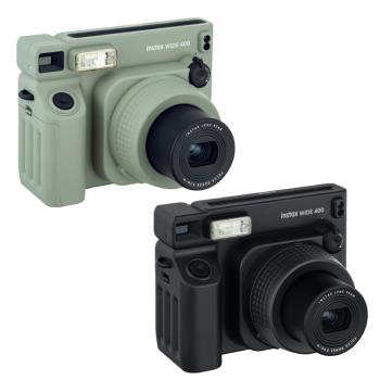 FUJIFILM 富士 instax WIDE 400 拍立得 相機+底片20張 黑/灰綠色 (Wide400,公司貨)