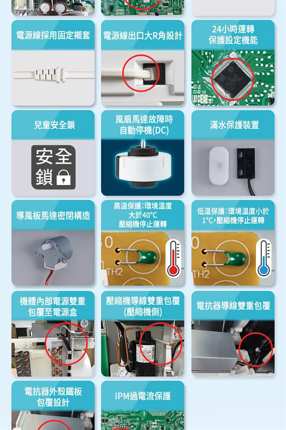 電源線出口大R角設計