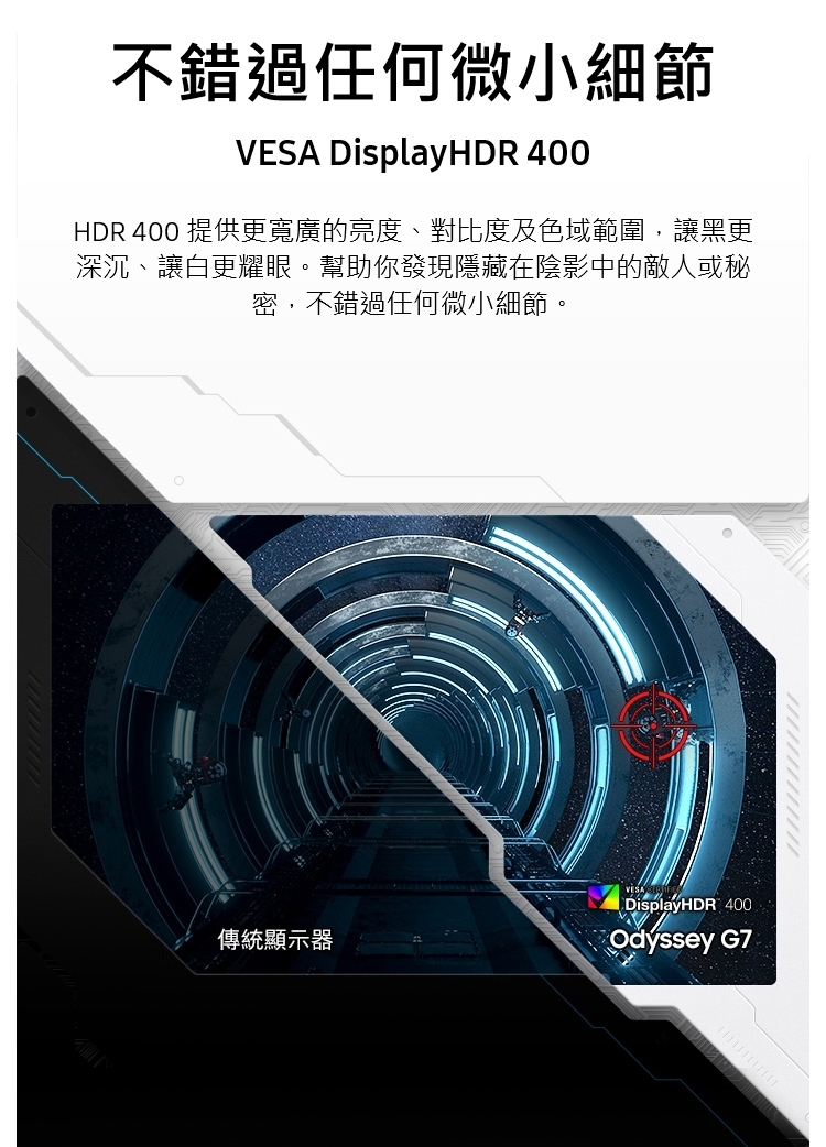 SAMSUNG三星 S28AG700NC - 詳情3