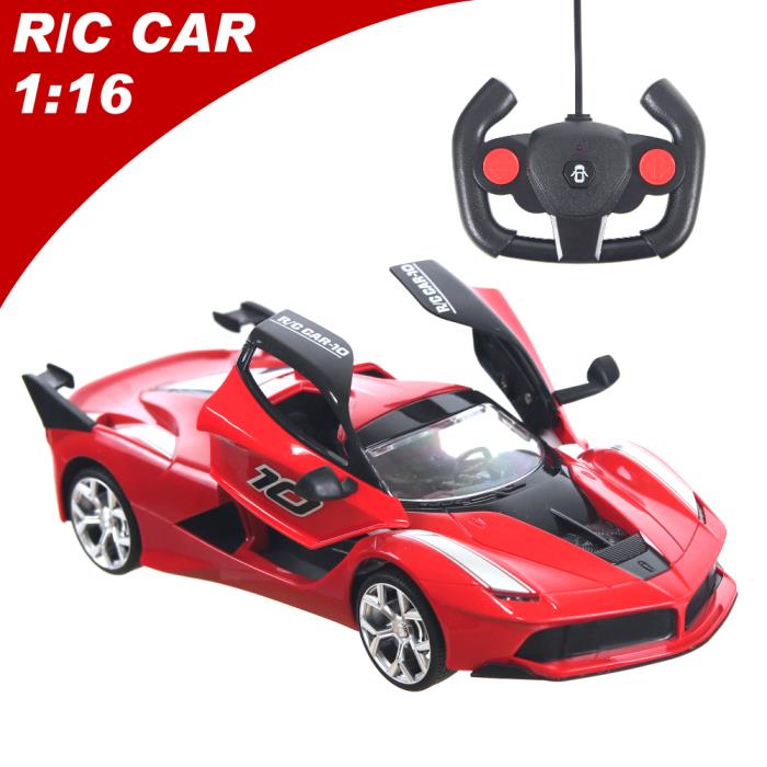 Rc Car 遙控開門紅跑車 1 16 搶眼新貨 痞客邦