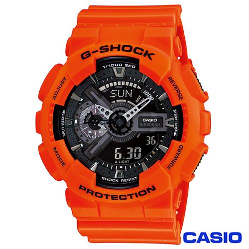 Casio卡西歐榮耀之星魅力時尚雙顯運動腕錶ga 110mr 4a G Shock Etmall東森購物