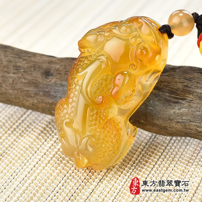 JN-277 天然翡翠A玉冰糯果綠招財鎮宅貔貅挂件| JA Splendor 永如璀璨