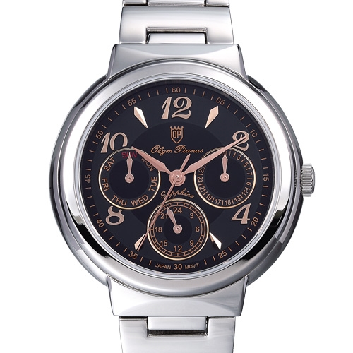 品牌故事   日本进口石英机芯 耐刮磨蓝宝石防眩光水晶镜面 指针式