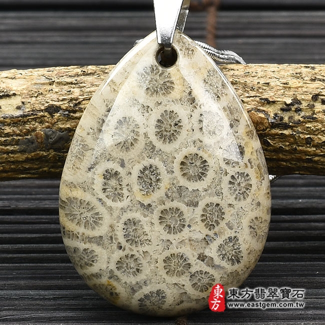 菊花石水滴項鍊玉珮EG104【東方翡翠寶石】|其他造型|ETMall東森購物網