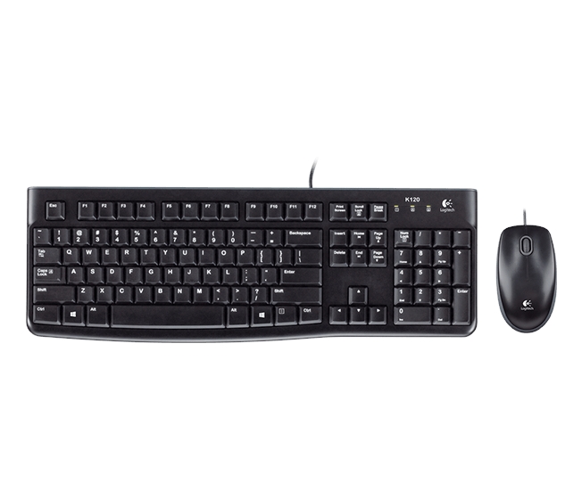 Logitech 羅技 MK120有線鍵鼠組