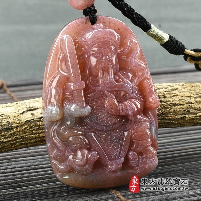 10K JADE BUDDHA RED 翡翠-