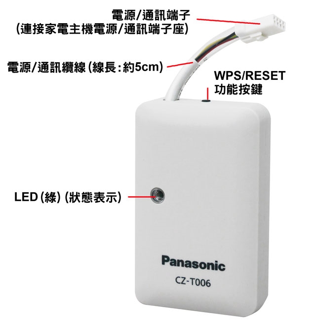 Panasonic國際牌智慧家電無線控制器cz T006 Panasonic國際 Etmall東森購物網