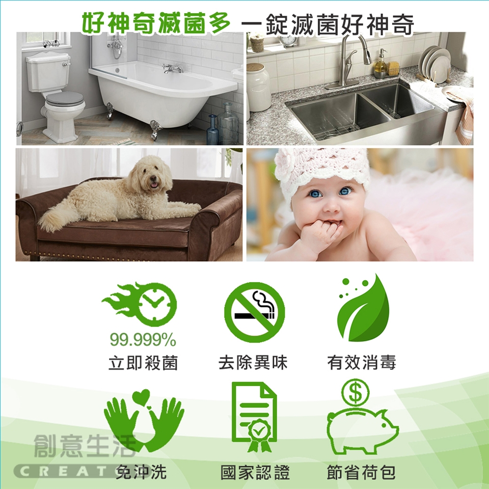 好神奇滅菌多二氧化氯組合錠x10錠 居家消毒劑 Etmall東森購物etmall東森購物網年終慶