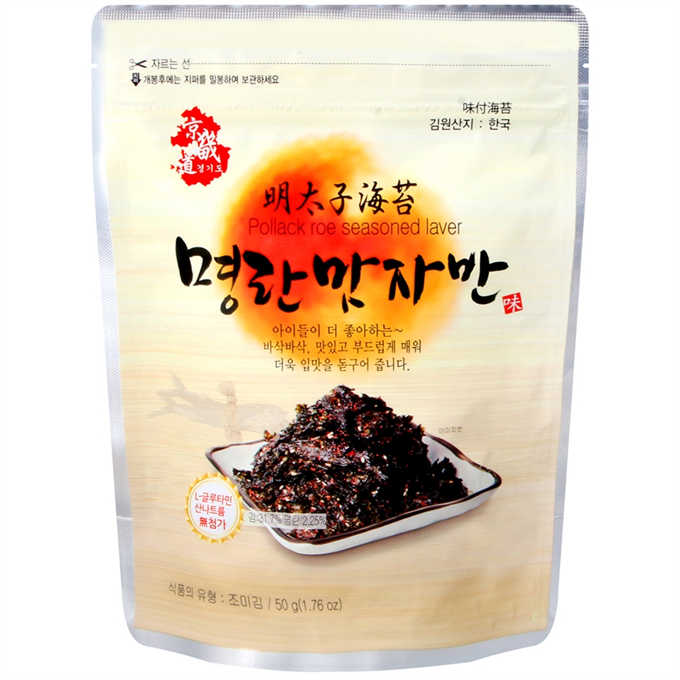 Seahwa 京畿道明太子海苔酥 50g 海苔 Etmall東森購物