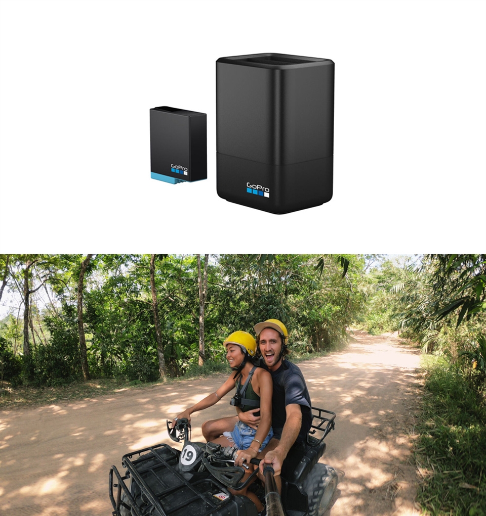 Gopro Hero6 7 8 Black專用雙電池充電器ajdbd 001 公司貨 Gopro週邊 Etmall東森購物網