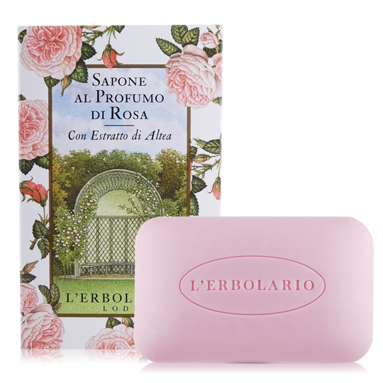 Lerbolario 蕾莉歐玫瑰植物香氛皂 100g Lerbolario 蕾莉歐 Etmall東森購物