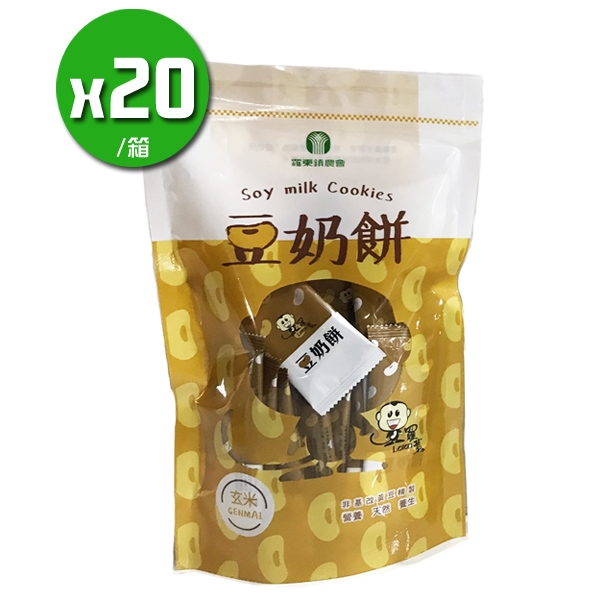 羅東農會 豆奶餅x袋 袋 箱 玄米口味 米餅 米果 米香 Etmall東森購物