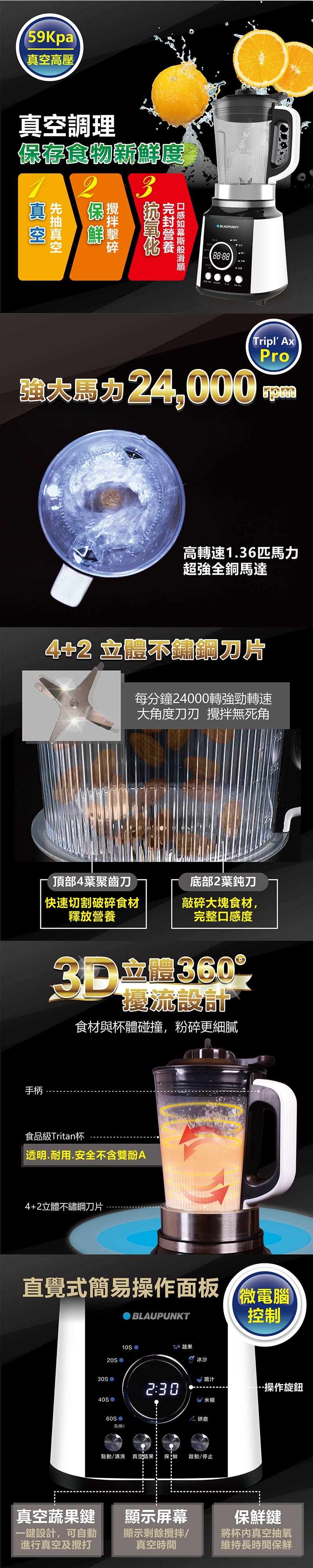 BLAUPUNKT藍寶 BPH-M01B - 詳情2