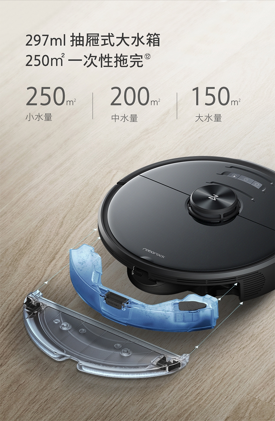 roborock 石头科技 石头扫地机器人s6 maxv (星空黑)-库