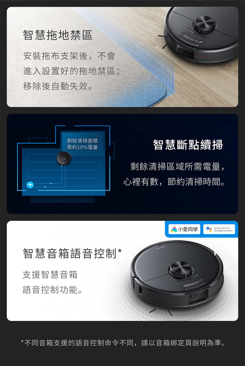 roborock 石头科技 石头扫地机器人s6 maxv (星空黑)-库